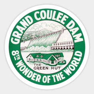 1946 Grand Coulee Dam Sticker